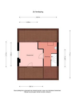 Floorplan - Meteorenstraat 29, 8303 BC Emmeloord
